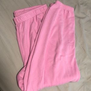 Pacsun pink sweatpants